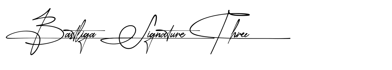 Bastliga Signature Three